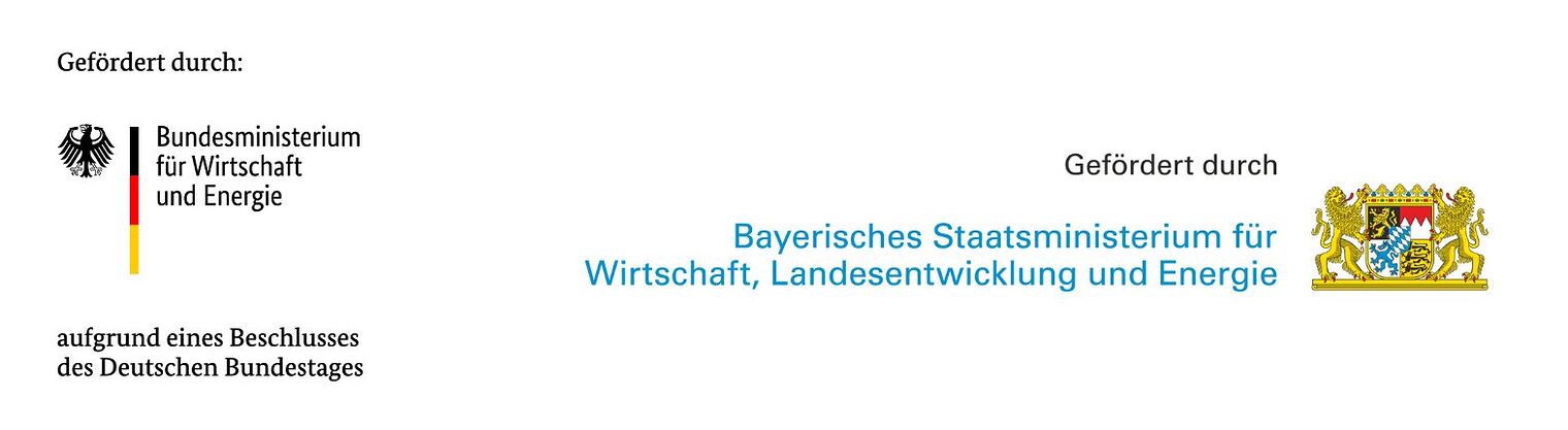 Logos: Bundeswirtschaftsministerium, Bayerisches Wirtschaftsministerium